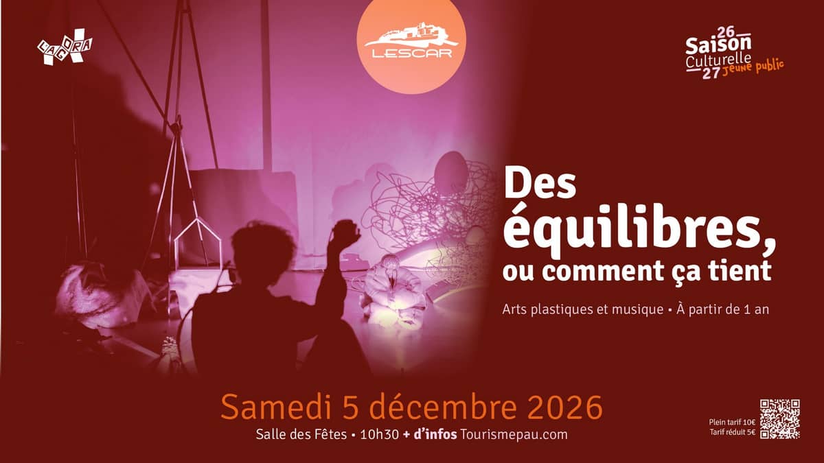 Illustration de l'événement : Spectacle jeune public: Des équilibres ou comment ça se tient