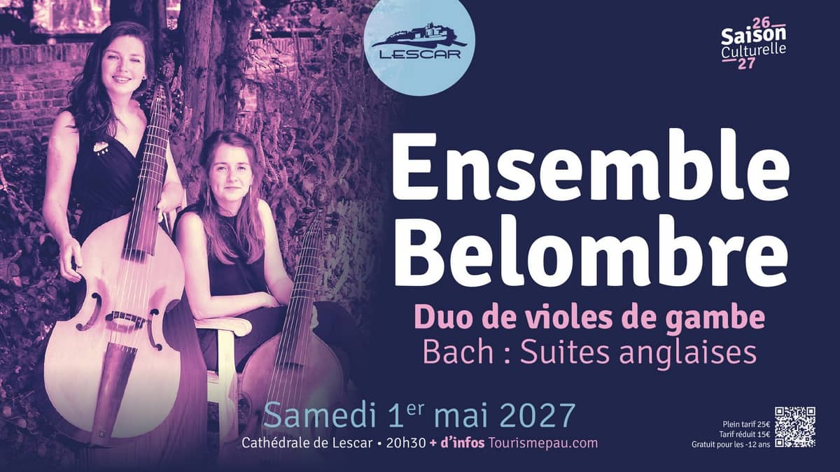 Illustration de l'événement : Duo de violes de gambe: Ensemble Belombre