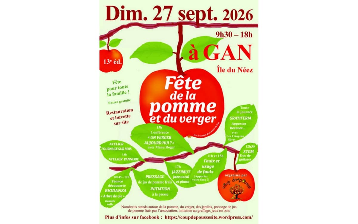 Illustration de l'événement : Fête de la pomme et du verger