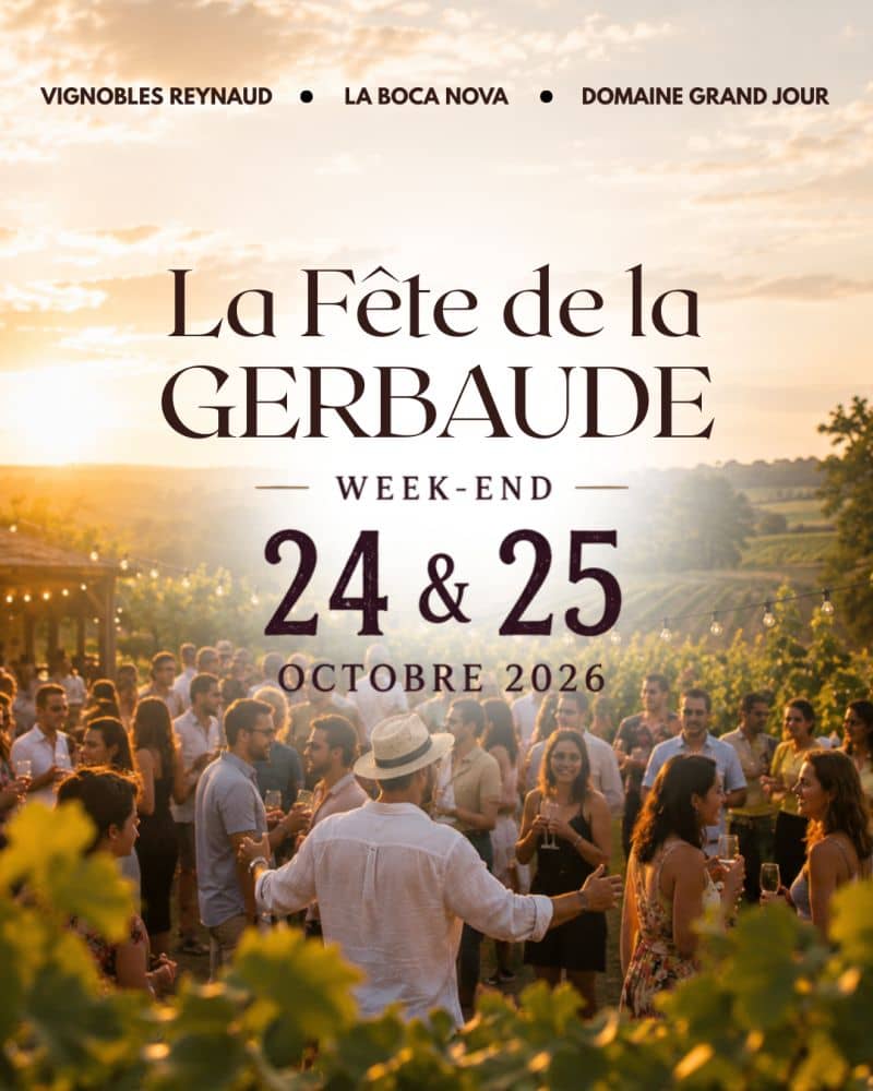Illustration de l'événement : La fête de la Gerbaude aux vignobles Reynaud