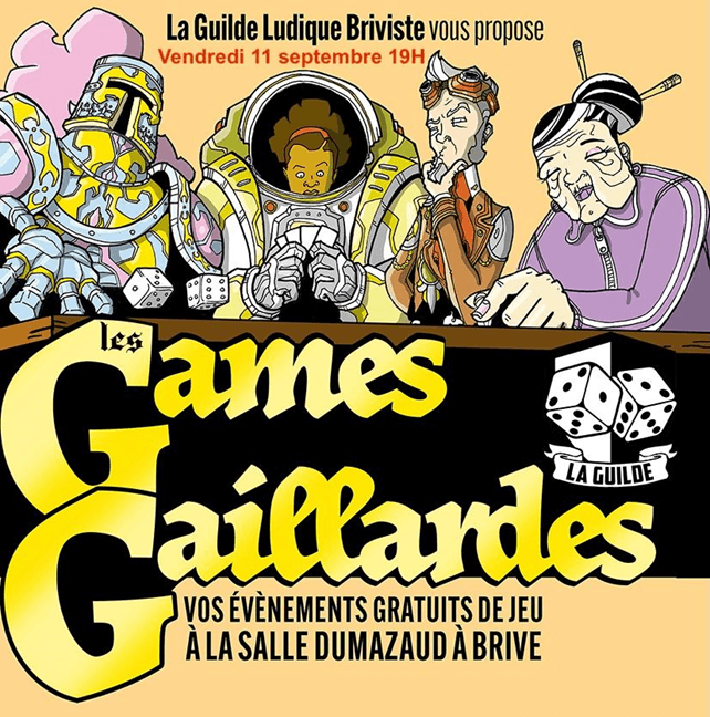 Illustration de l'événement : Soirée jeux de société (Salle Dumazaud)