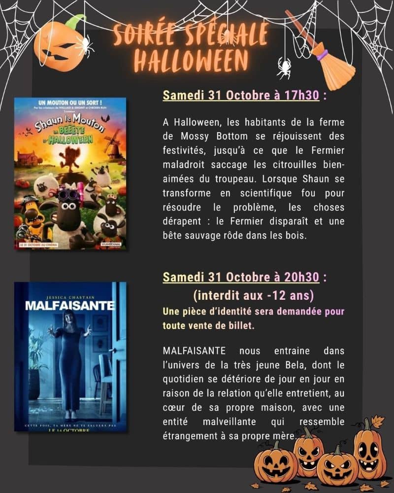 Illustration de l'événement : Soirée spéciale Halloween au Cinéma Rex