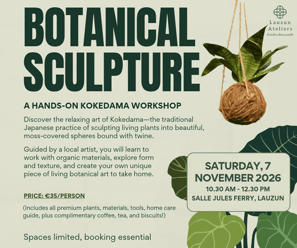 Illustration de l'événement : Atelier de création : Botanical Sculpture