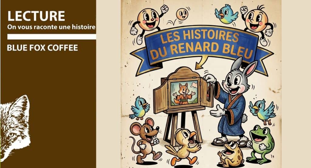 Illustration de l'événement : Les Histoires du Renard Bleu