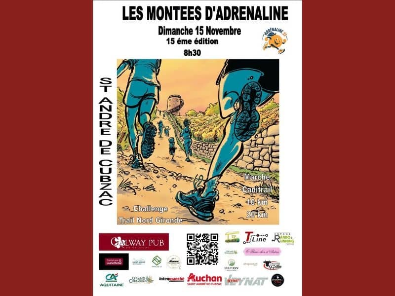 Illustration de l'événement : Course à pied avec Les Montées d’Adrénaline
