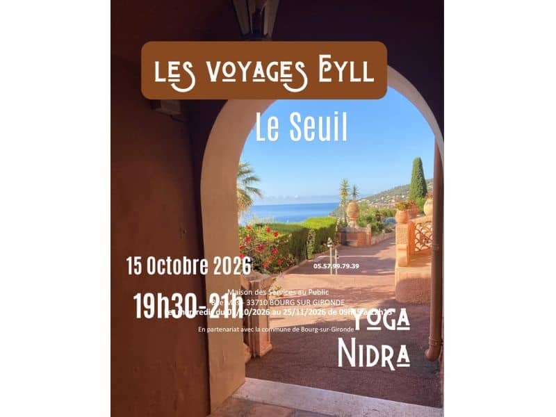 Illustration de l'événement : Les voyages de Elly - Yoga à St André de Cubzac