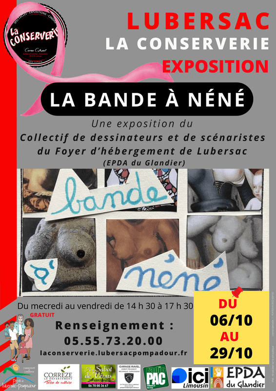Illustration de l'événement : La Conserverie : Exposition "La bande à Néné"