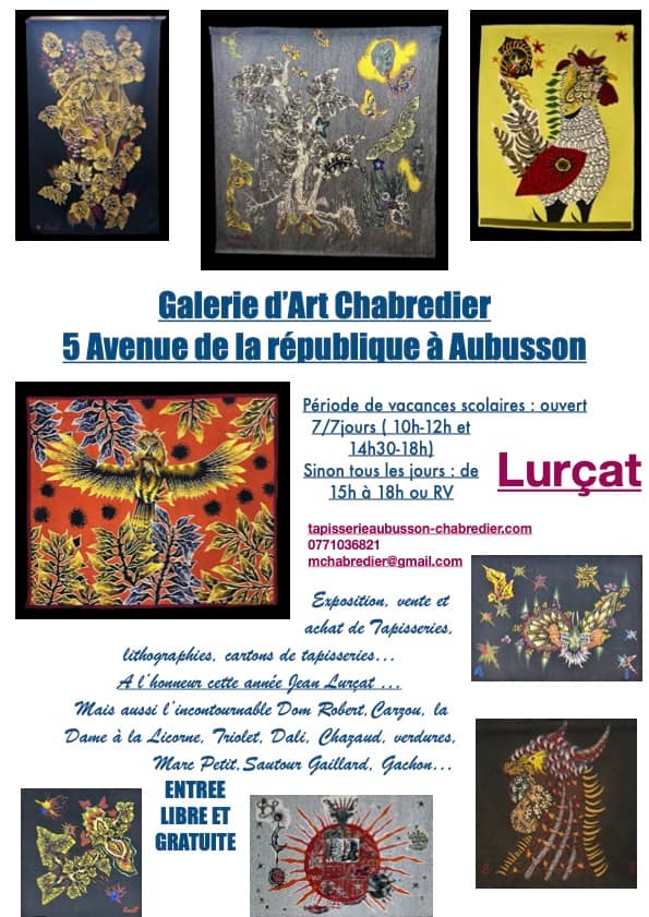 Illustration de l'événement : Exposition et ventes Tapisserie d'Aubusson