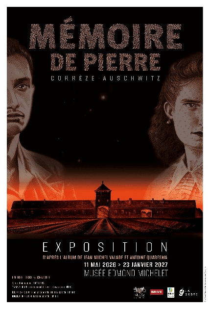 Illustration de l'événement : Exposition: Mémoire de pierre. Corrèze-Auschwitz (Musée Edmond Michelet)