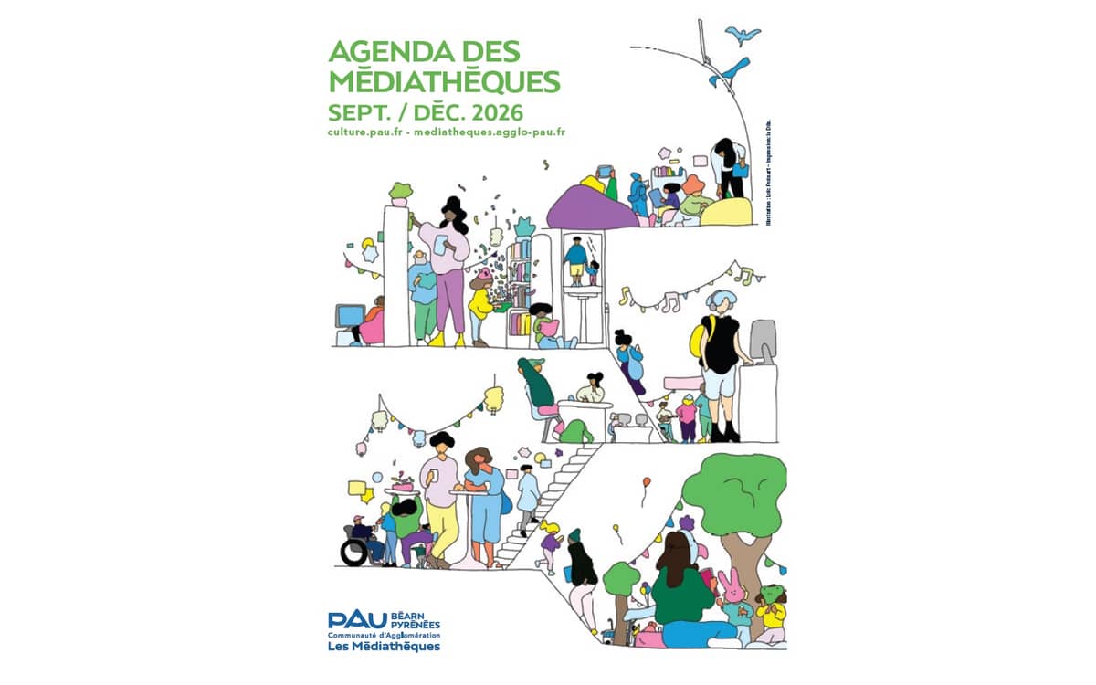 Illustration de l'événement : Agenda des médiathèques - Septembre à décembre 2026