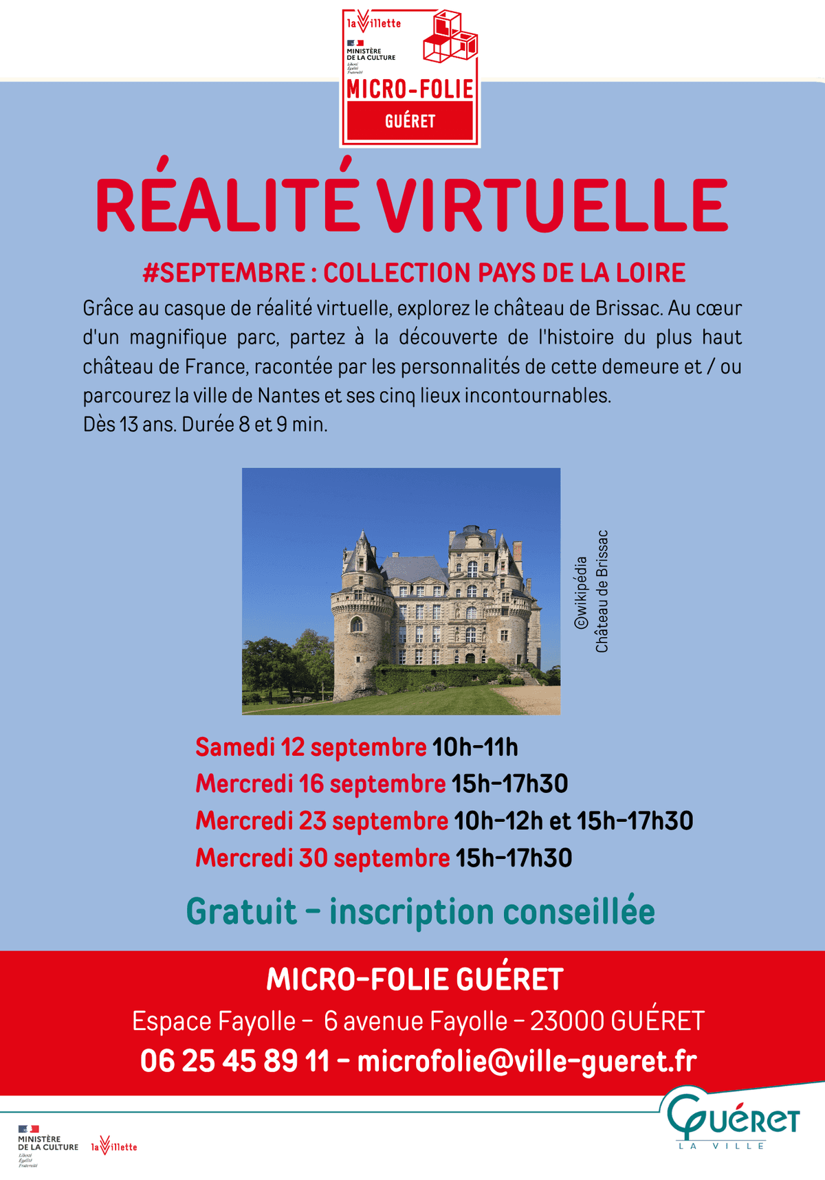 Illustration de l'événement : Réalité Virtuelle Pays de la Loire