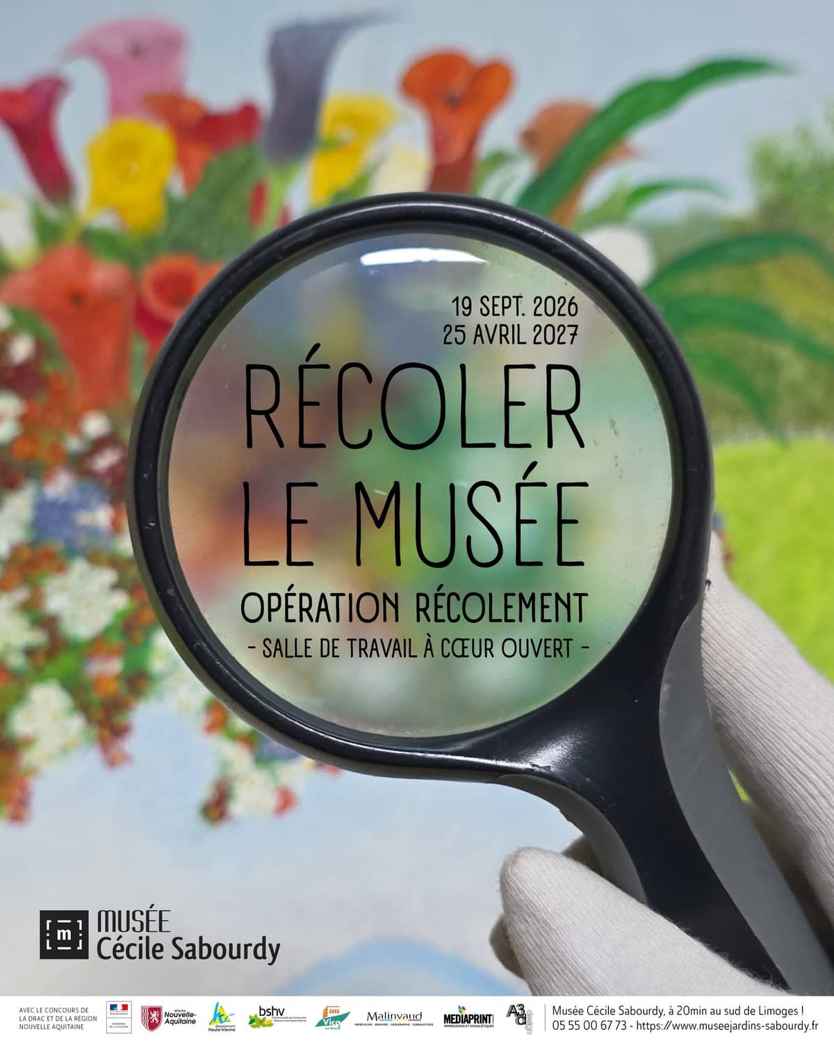 Illustration de l'événement : Récoler le musée au Musée Cécile Sabourdy