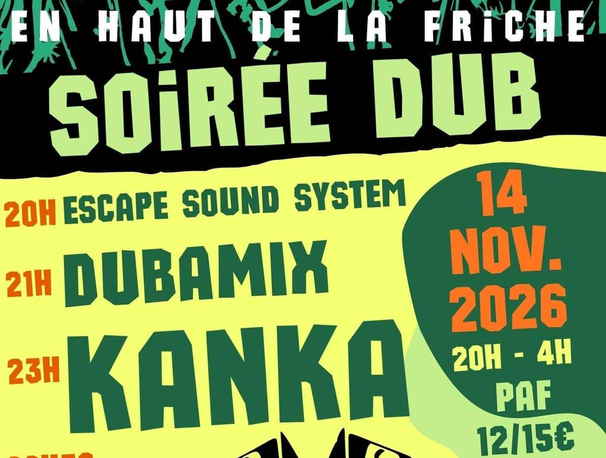 Illustration de l'événement : Soirée DUB