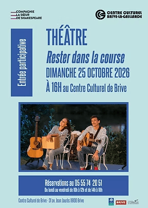 Illustration de l'événement : Théâtre: Rester dans la course (Centre culturel)