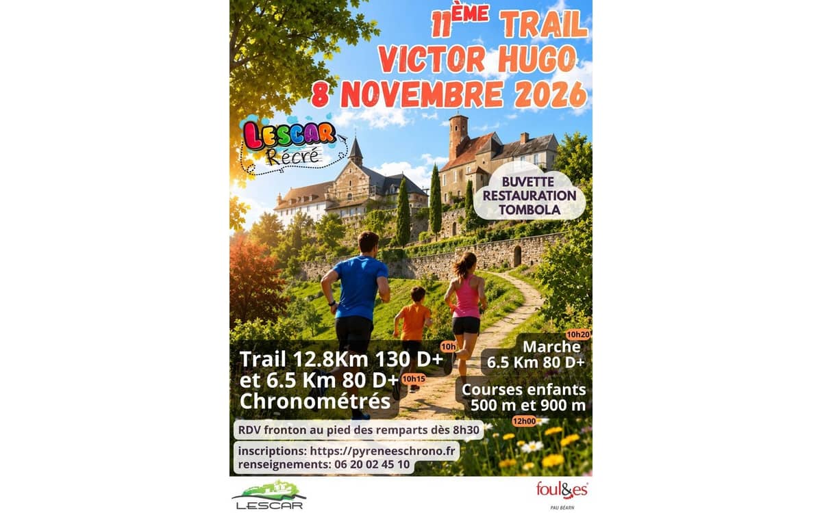 Illustration de l'événement : 11 ème trail Victor Hugo