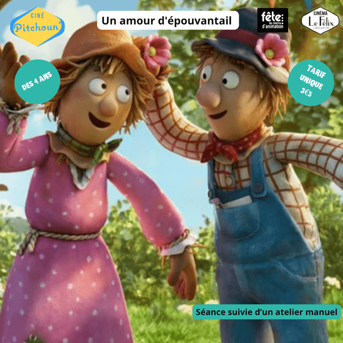 Illustration de l'événement : Ciné Pitchoun Un amour d'épouvantail