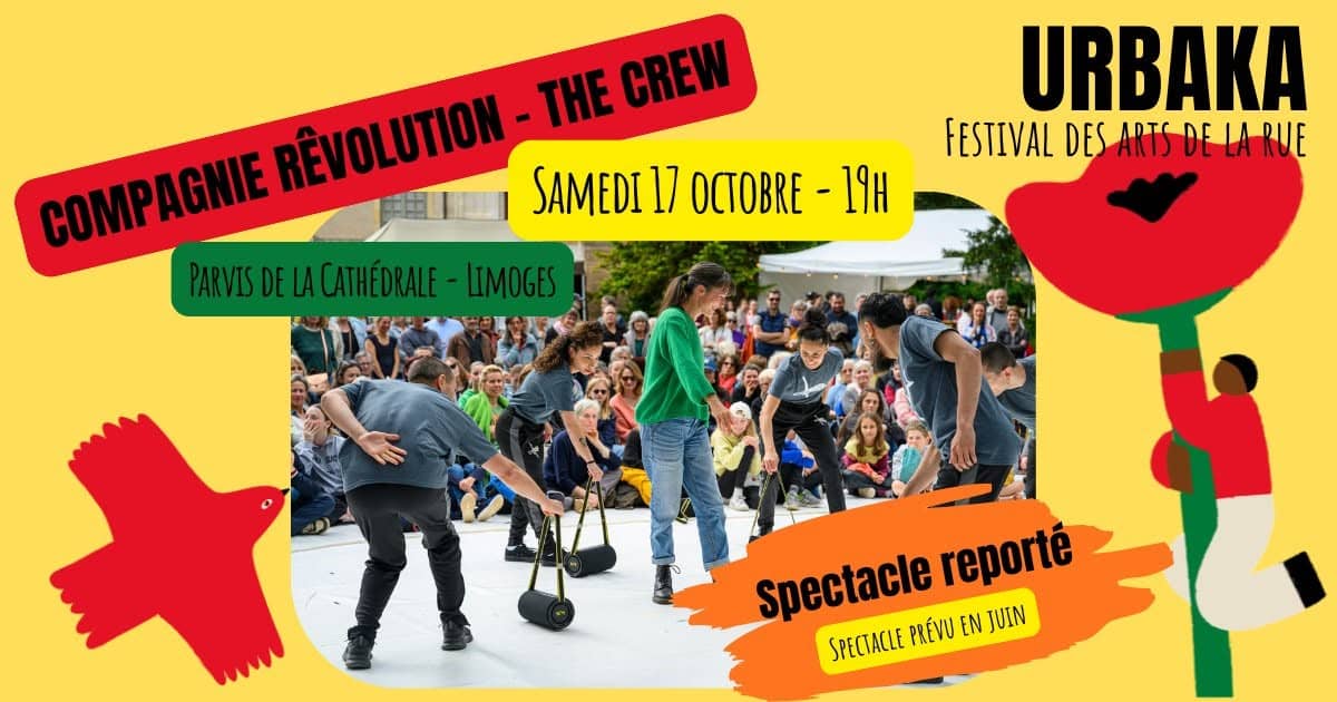 Illustration de l'événement : Cie Rêvolution The Crew - Festival Urbaka
