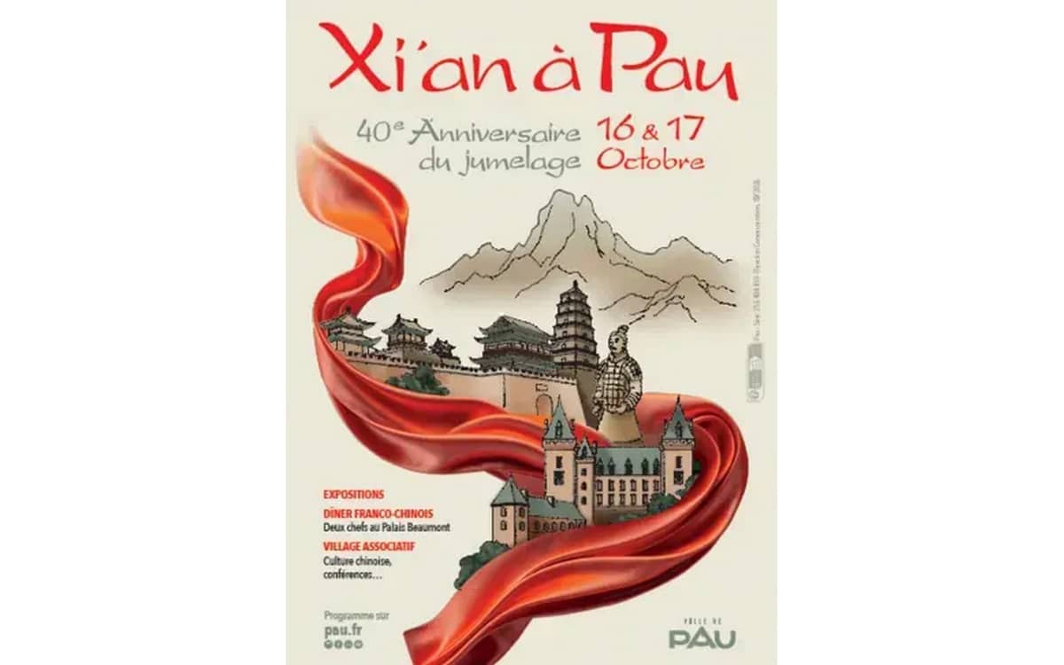 Illustration de l'événement : Jumelage: Pau célèbre la culture chinoise avec Xi'An