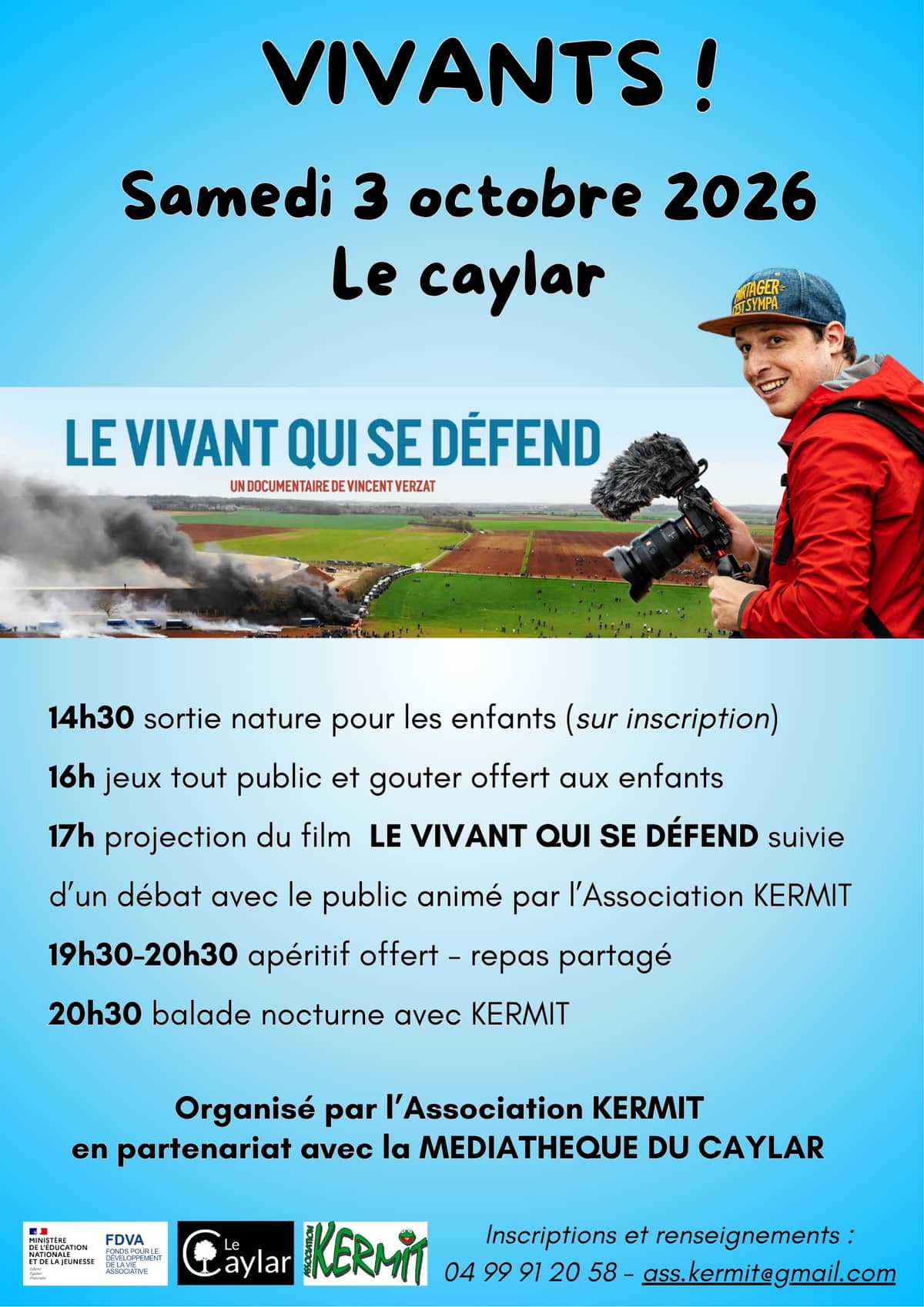 Illustration de l'événement : VIVANTS !