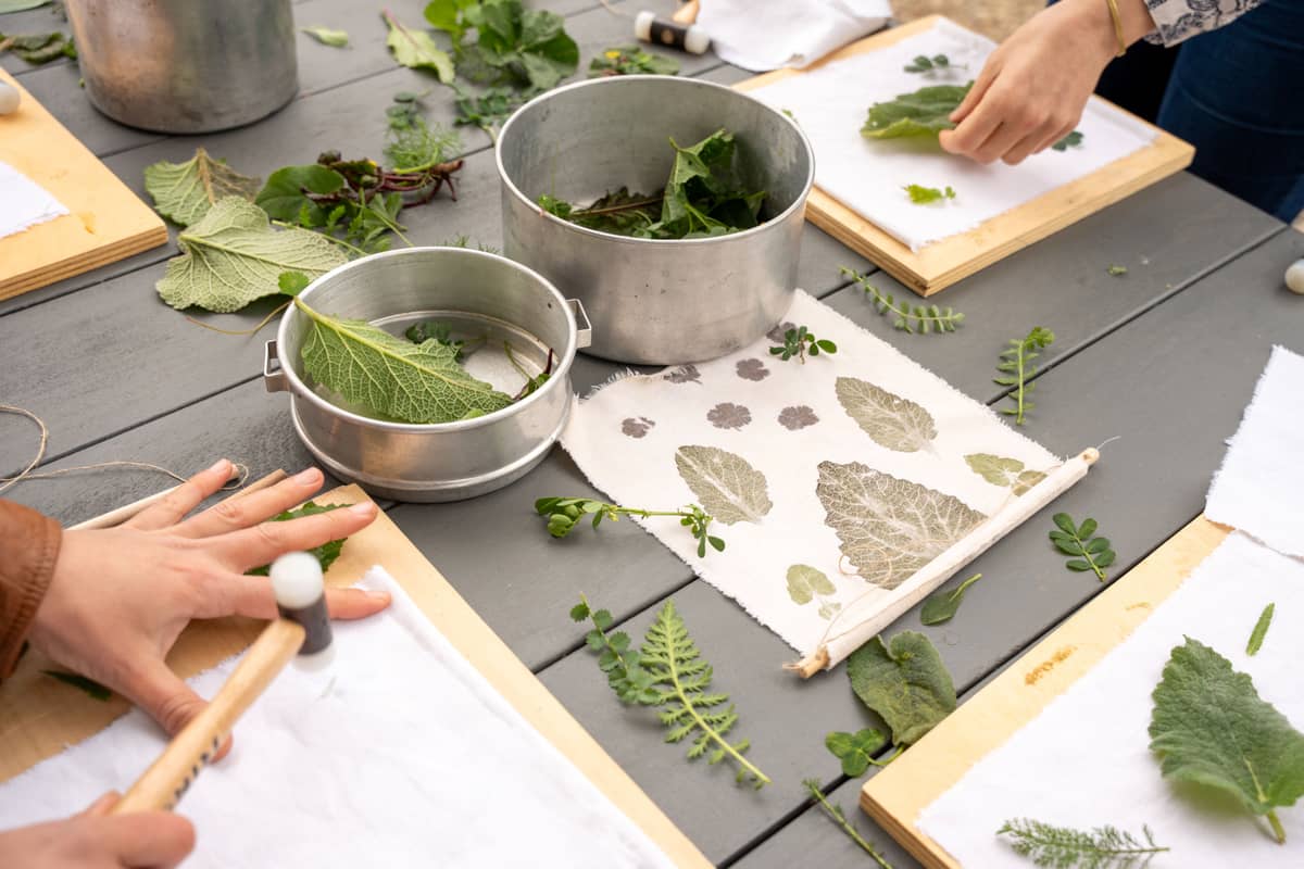 Illustration de l'événement : ATELIER CRÉATIF DE TATAKIZOMÉ AU DOMAINE DE POUZES