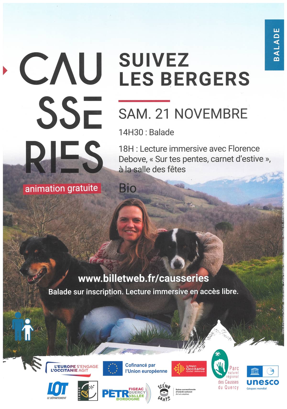 Illustration de l'événement : Suivez les bergers