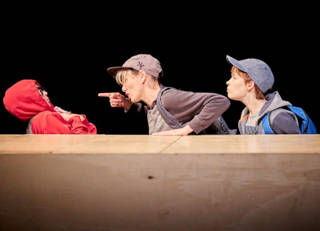 Illustration de l'événement : Spectacle théâtre à Figeac : Je suis trop vert