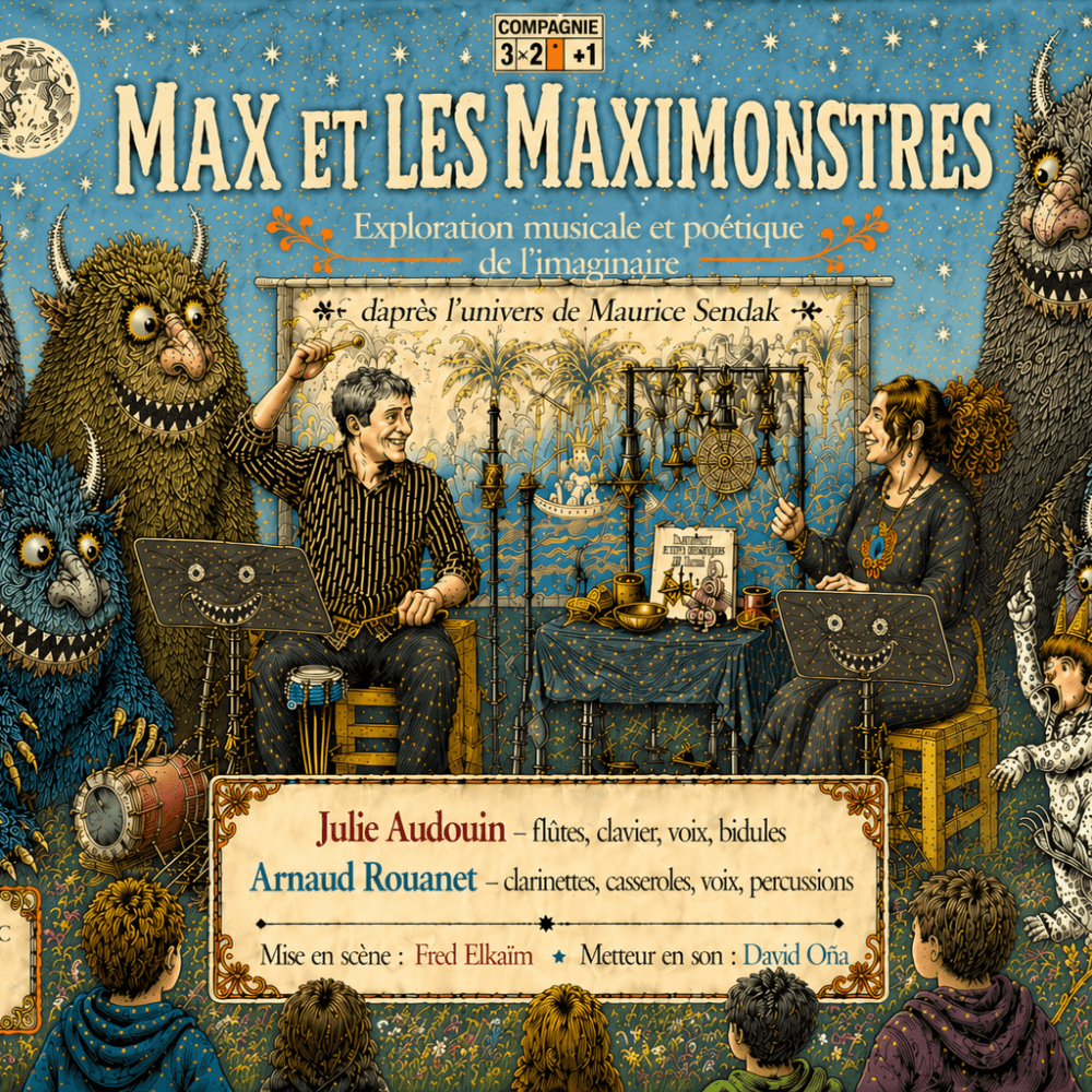 Illustration de l'événement : Spectacle : Max et les maximonstres