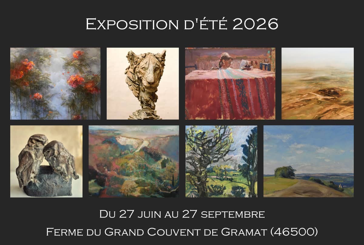 Illustration de l'événement : Exposition d'été 2026 à la Galerie MHB contemporain