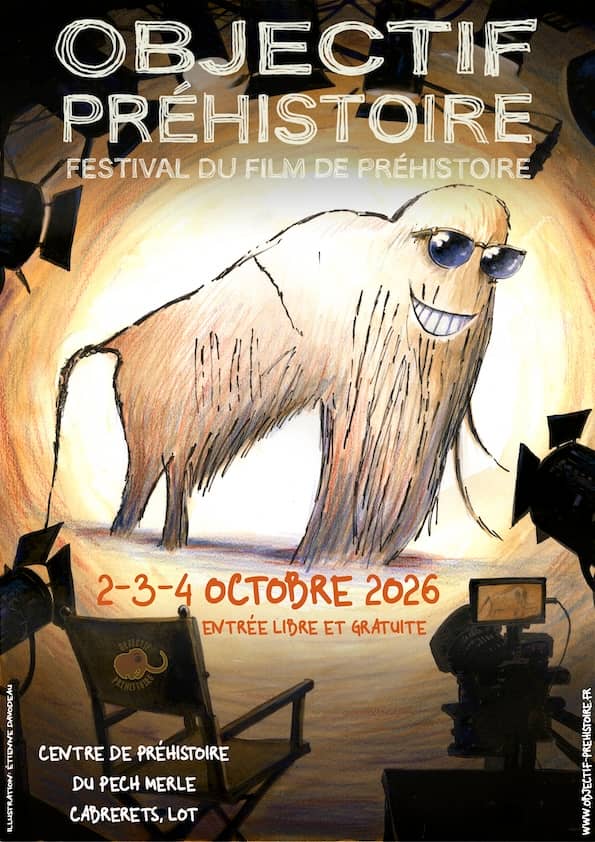 Illustration de l'événement : Objectif Préhistoire : Festival du film de Préhistoire