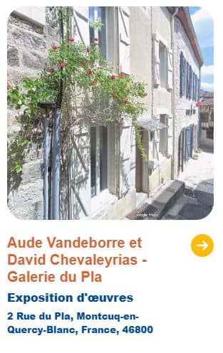 Illustration de l'événement : Journées Nationales des Artistes : Aude Vandeborre et David Chevaleyrias