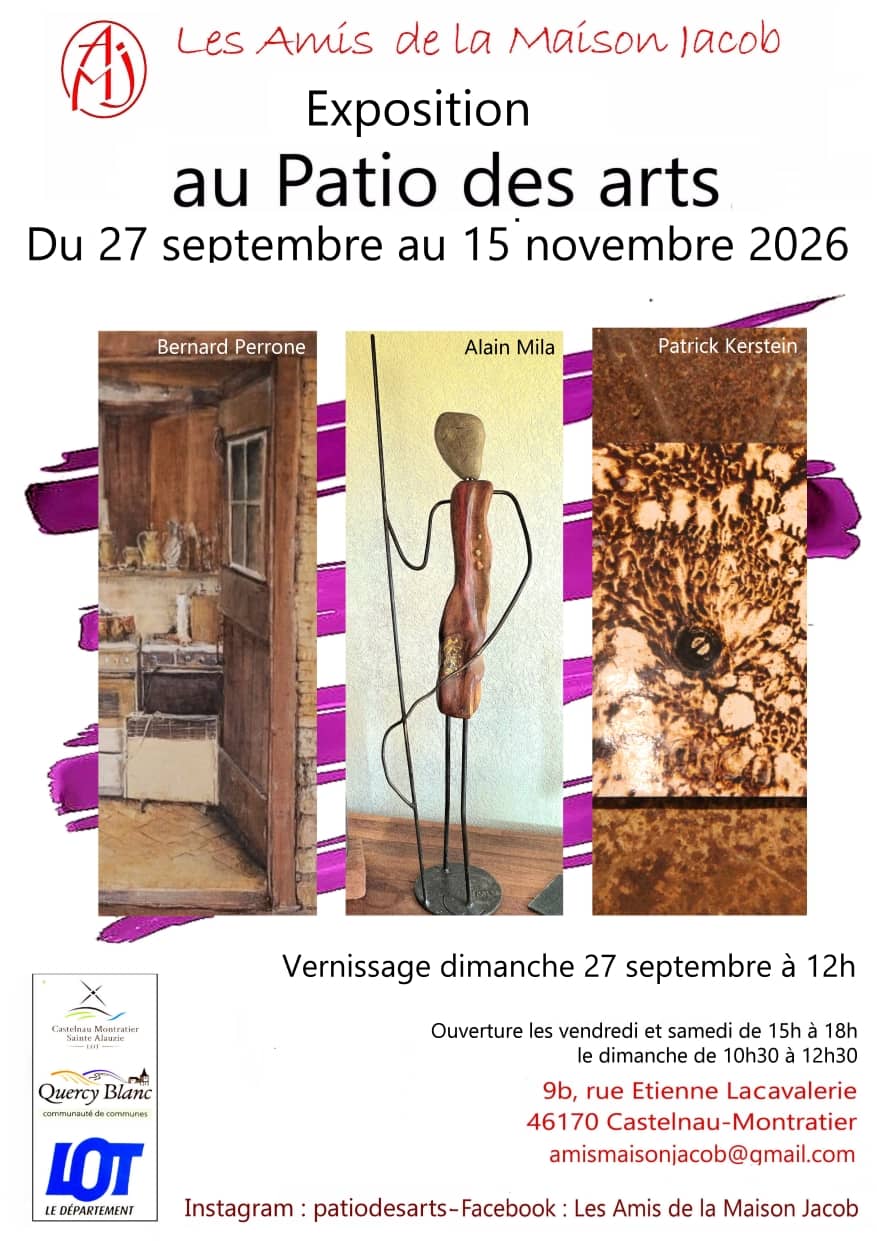 Illustration de l'événement : Exposition au Patio des arts