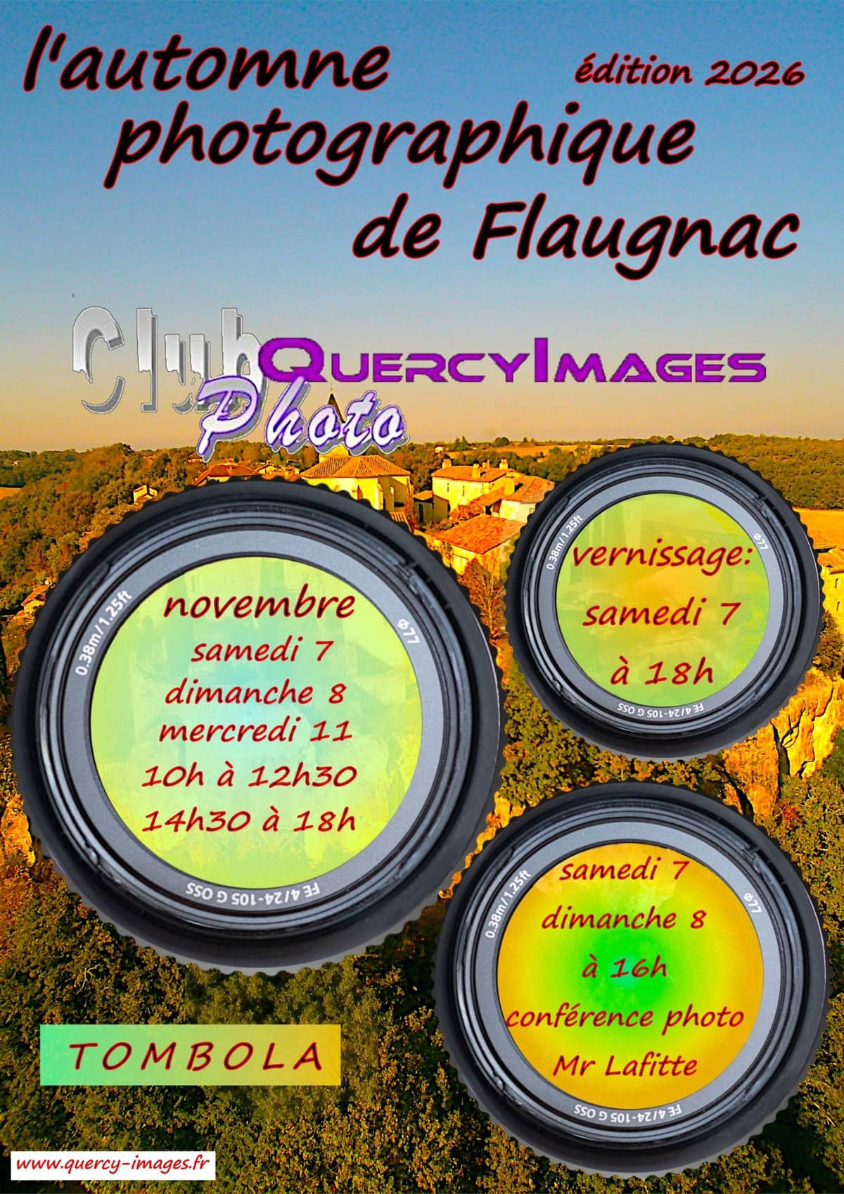 Illustration de l'événement : L'automne photographique de Saint-Paul-Flaugnac avec le Club Photo Quercy Images