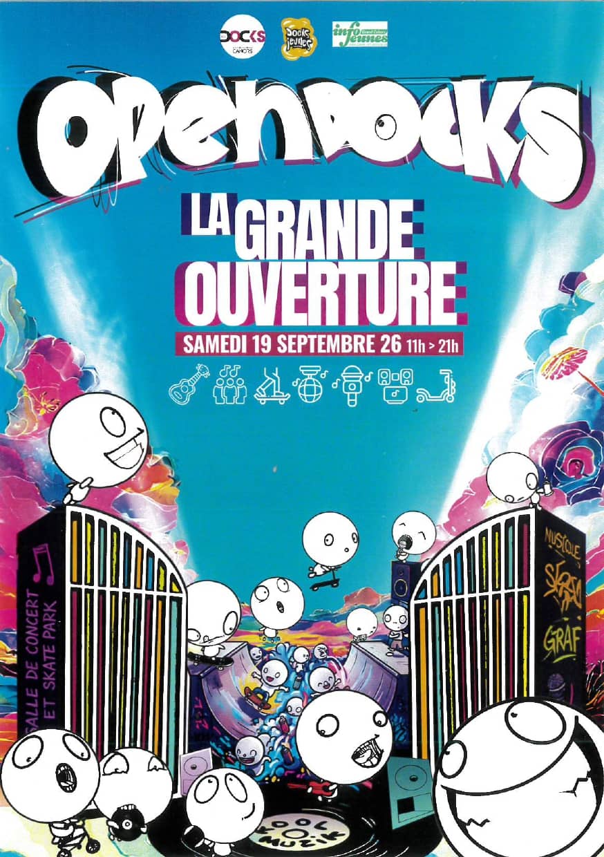 Illustration de l'événement : Opendocks : la grande ouverture
