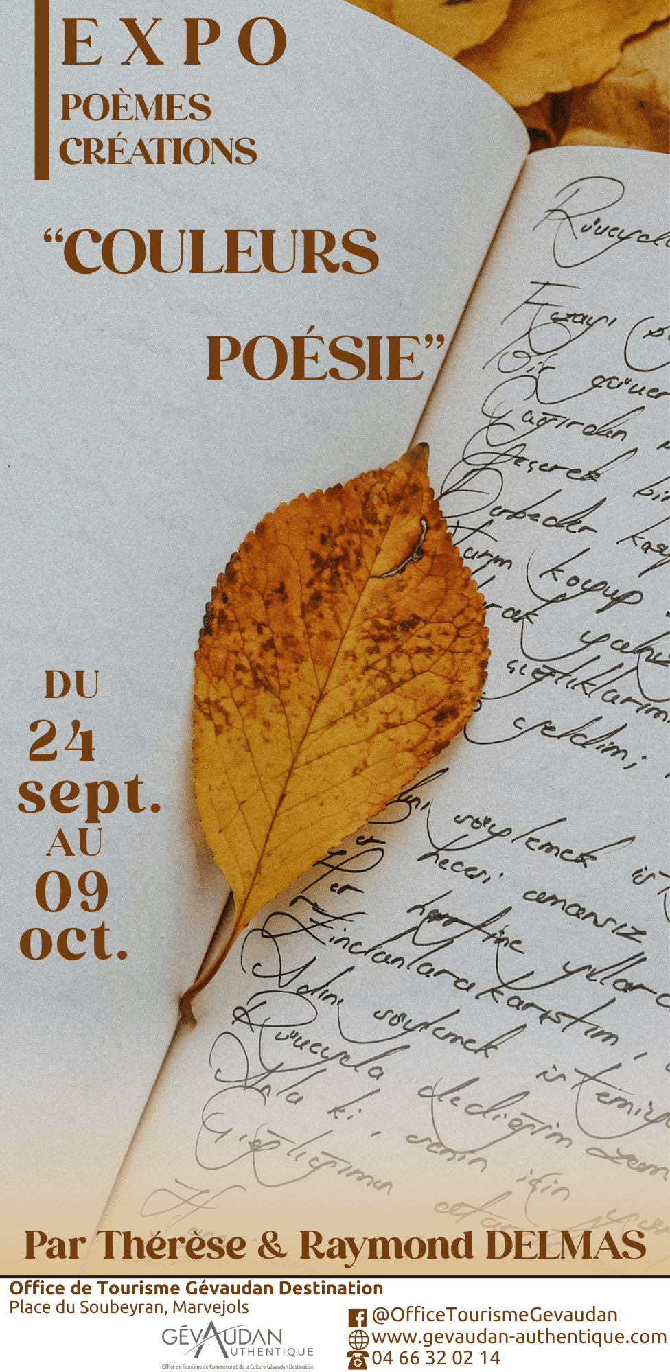 Illustration de l'événement : EXPO COULEURS POÉSIE