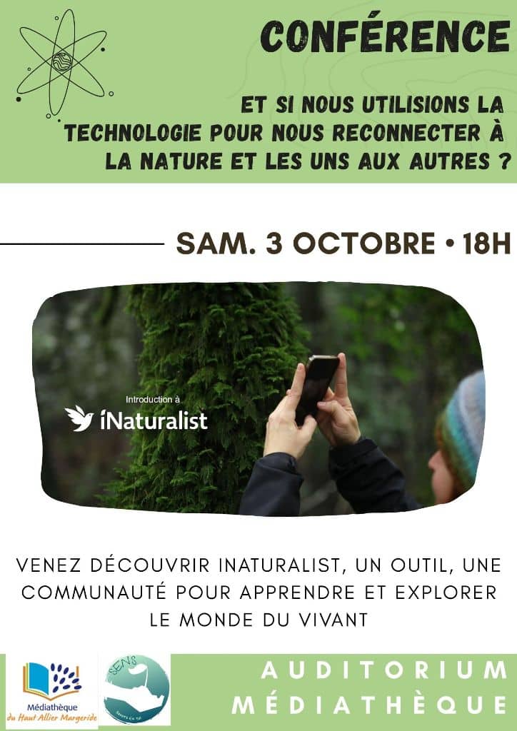 Illustration de l'événement : CONFÉRENCE - INATURALIST