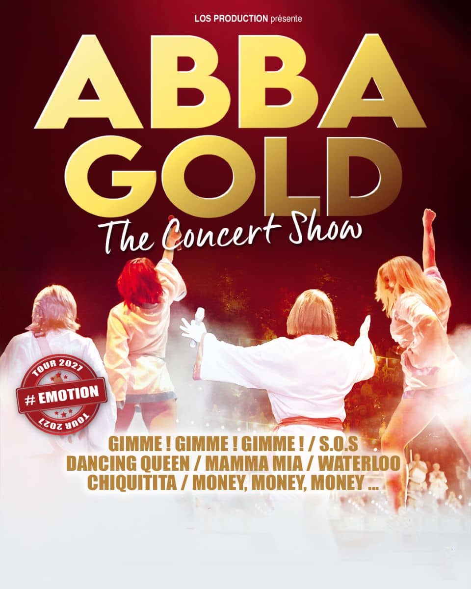 Illustration de l'événement : Spectacle : ABBA GOLD The Concert Show