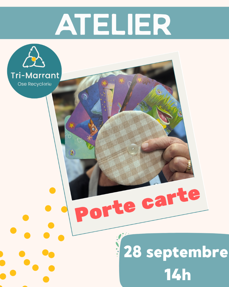 Illustration de l'événement : Porte Carte Réemploi