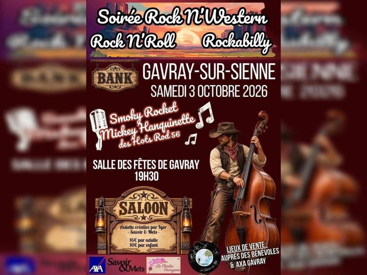 Illustration de l'événement : Soirée Rock n'Western
