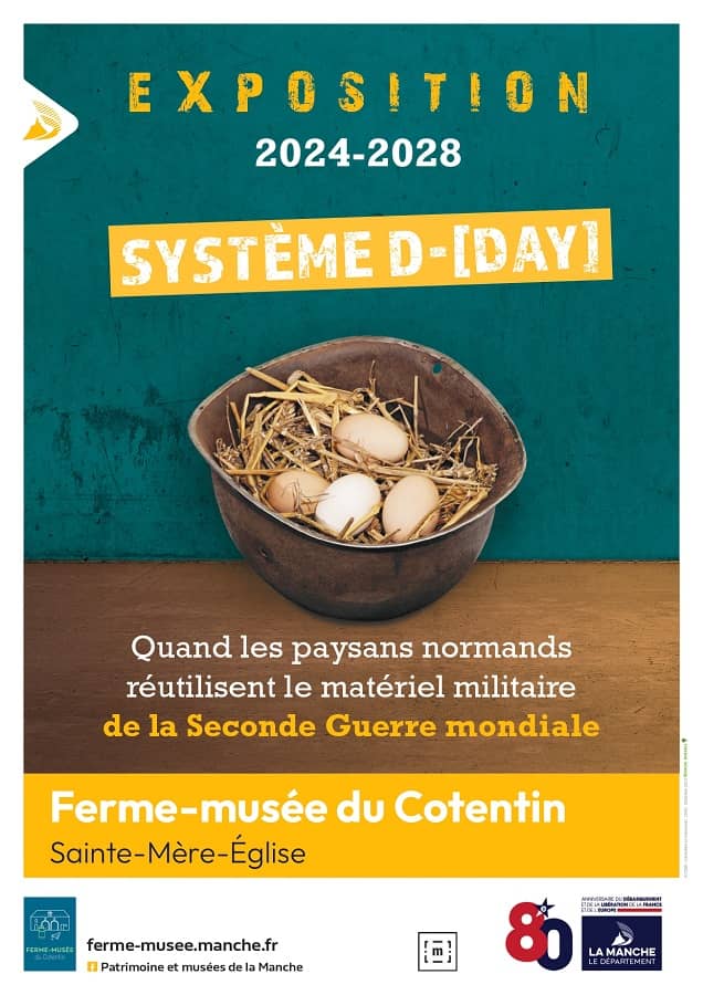 Illustration de l'événement : Exposition "Système D-[DAY]. Quand les paysans normands réutilisent le matériel militaire de la seconde guerre mondiale"