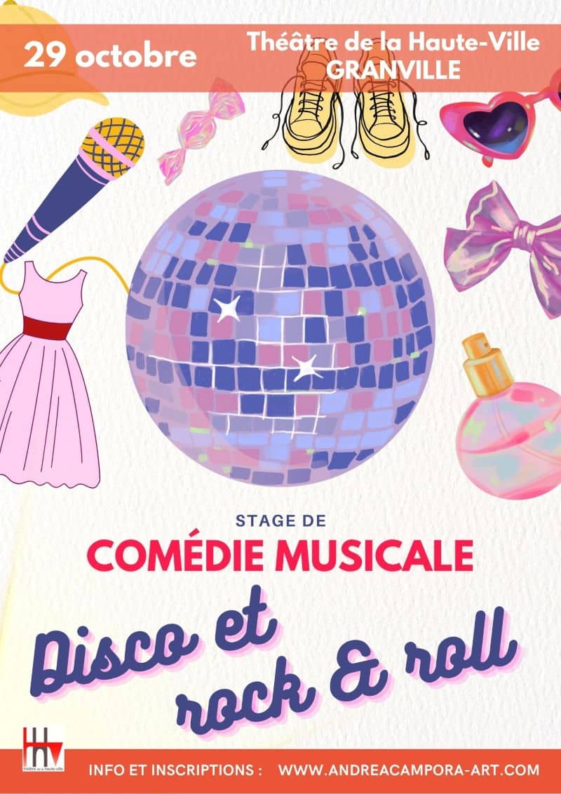 Illustration de l'événement : Stage de comédie musicale : Disco et Rock and Roll