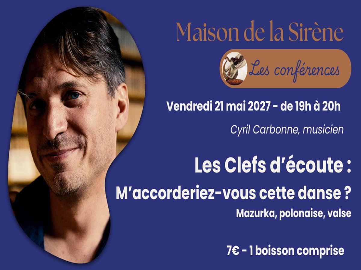 Illustration de l'événement : Conférence > Les Clefs d’écoute : M’accorderiez-vous cette danse ? Mazurka, polonaise, valse