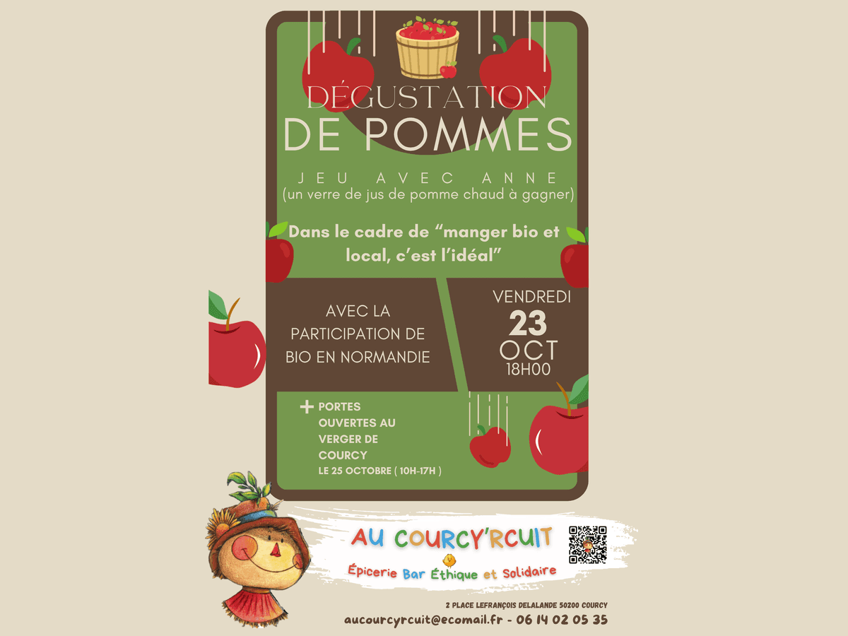 Illustration de l'événement : Dégustation de pommes