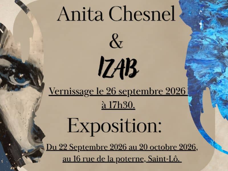 Illustration de l'événement : Exposition > Anita Chesnel et Izab