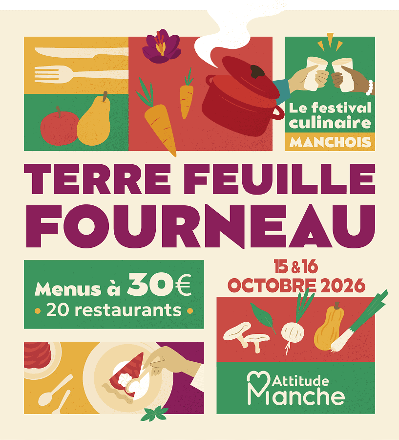 Illustration de l'événement : "Terre, Feuille, Fourneau", le festival culinaire manchois
