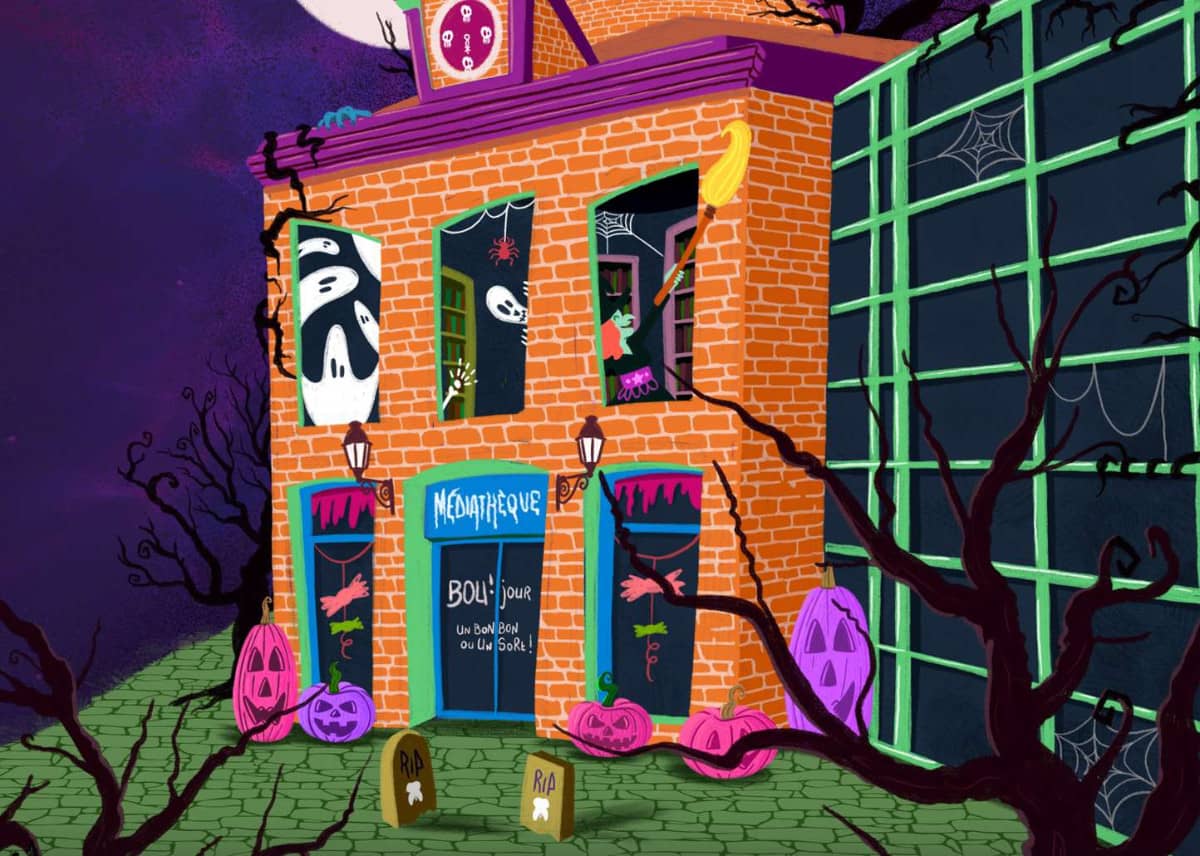 Illustration de l'événement : Les Journées Halloween à la médiathèque - Projection de film