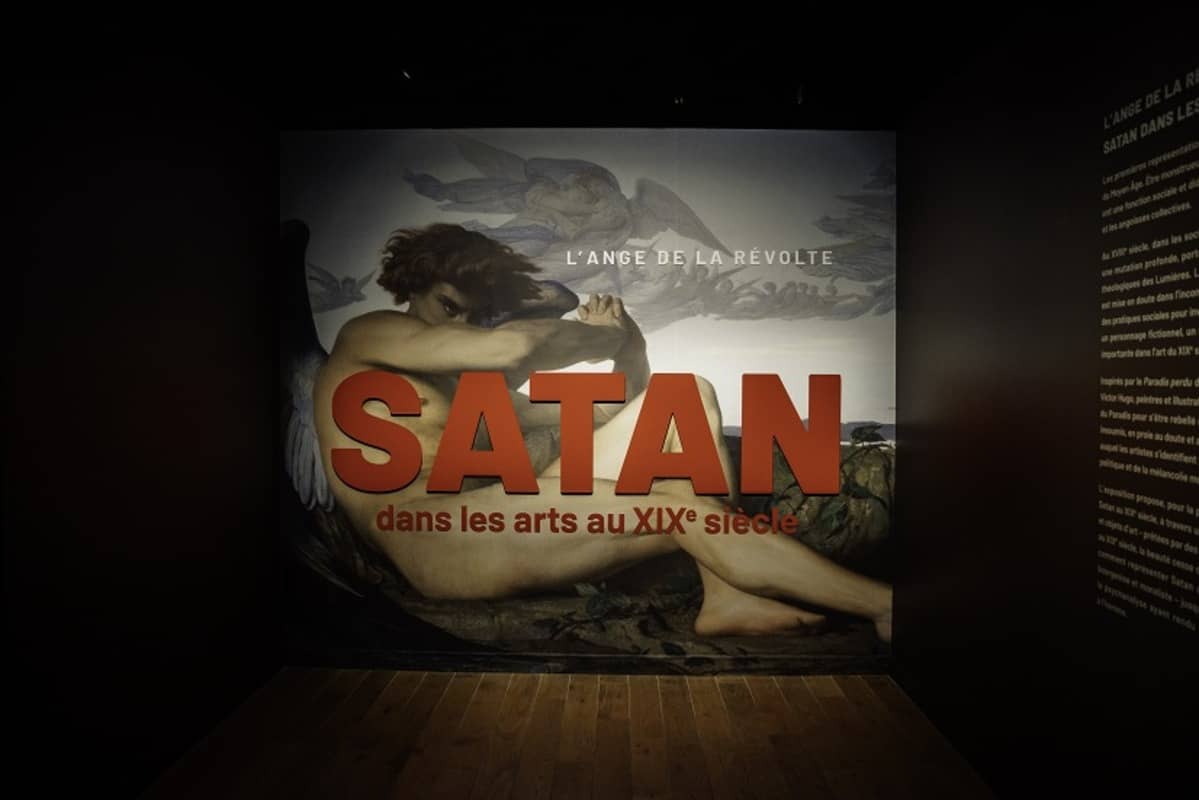 Illustration de l'événement : Visite guidée : "L'Ange de la Révolte. Satan dans les arts au 19e siècle"