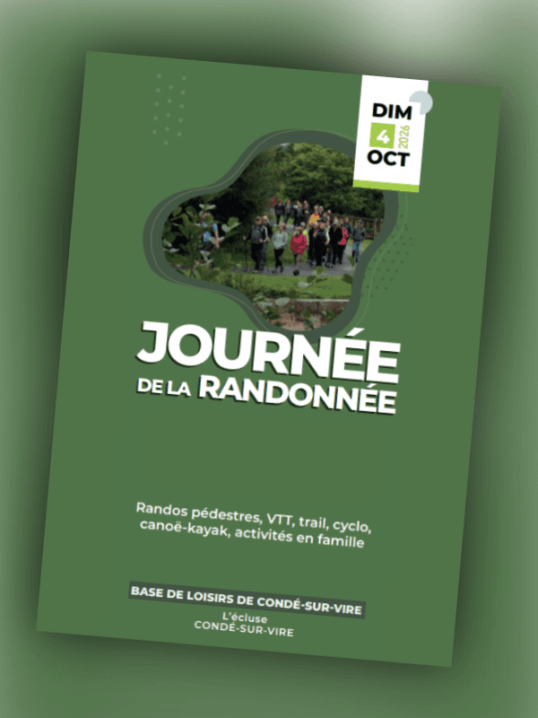 Illustration de l'événement : Journée de la randonnée > Base de loisirs de Condé-sur-Vire