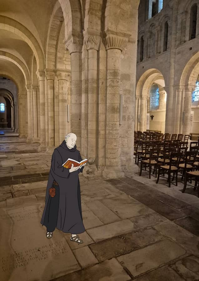 Illustration de l'événement : Jeu de piste à l'église abbatiale de Lessay : La clé perdue de Frère Blaise