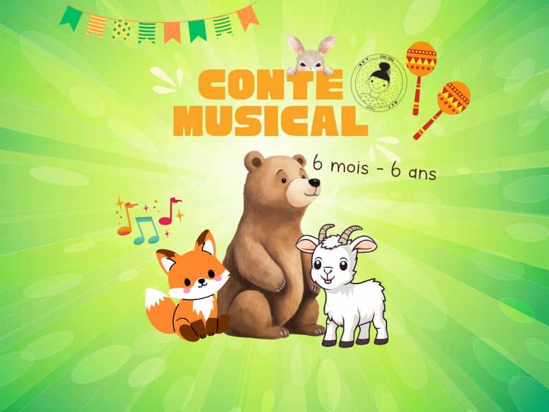 Illustration de l'événement : Conte musical "La chèvre biscornue"
