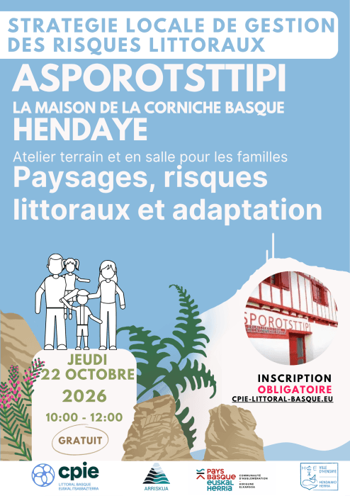 Illustration de l'événement : Atelier terrain - Paysages, risques littoraux et adaptation